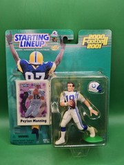 Peyton Manning 2000 2001 Starting Lineup Figure White Jersey New Sealed SLU🔥