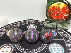 Bakugan Darkus Translucent Dragonoid Neo Apollonir Dan Set VHTF