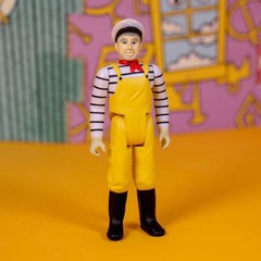 Pee-Wee’s Playhouse 3.75 Inch ReAction Figure | Captain Carl