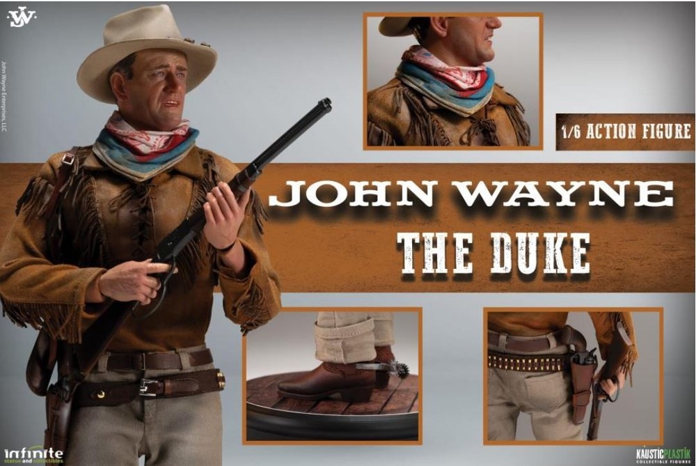 Infinite Kaustic Plastik 1/6 Hondo 1953 John Wayne The Duke Standard Ver. MIB