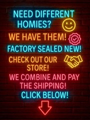 CHASE HOMIES SERIES 14 DAZZA & PELON 1.75 INCH FIGURE OUT OF PRODUCTION SEALED!!