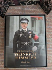3R WW2 Heinrich Himmler Black Uniform Ver. 1/12 Scale Figure “New & I SHIP DAILY