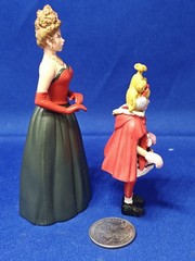 Cindy Lou Who 3.25″ Martha May Whovier 4.25″ The Grinch Who Stole Christmas 2000