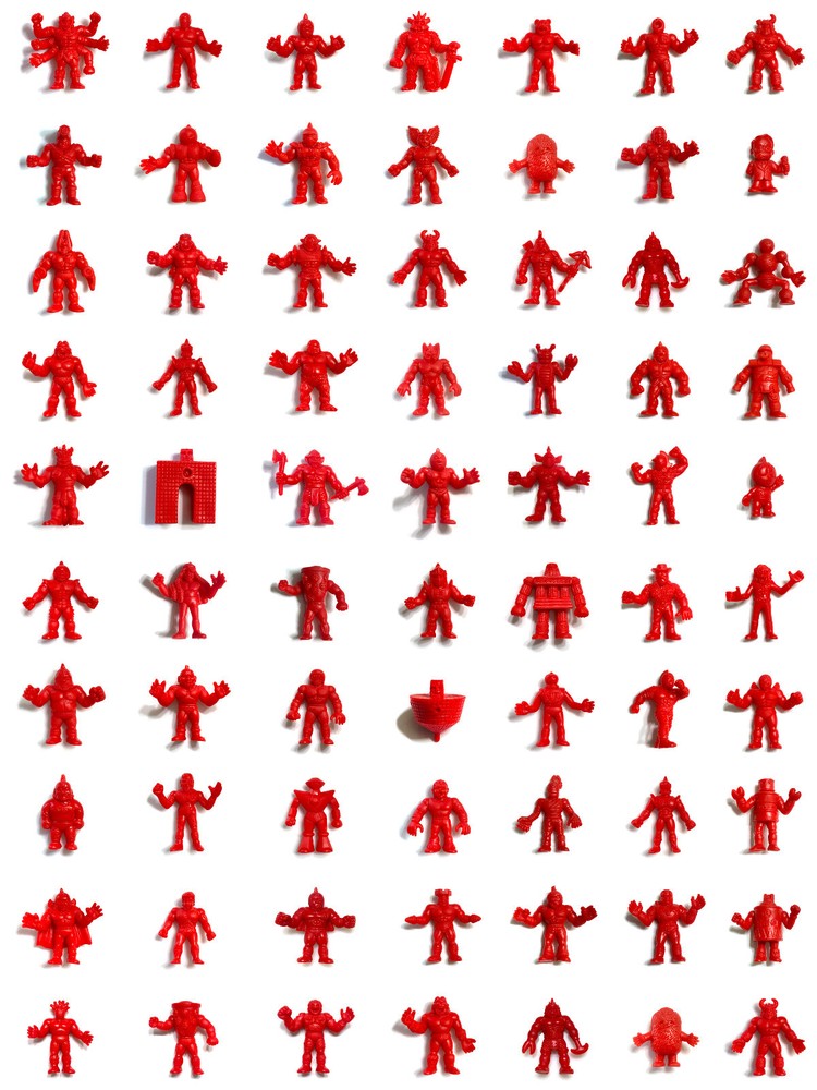 MUSCLE Men Red CHOOSE: Vintage 1980’s Mattel M.U.S.C.L.E. Kinnikuman Figures
