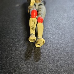 Hasbro 2003 Action Figure Gray Red Yellow Black Plastic Articulated Toy