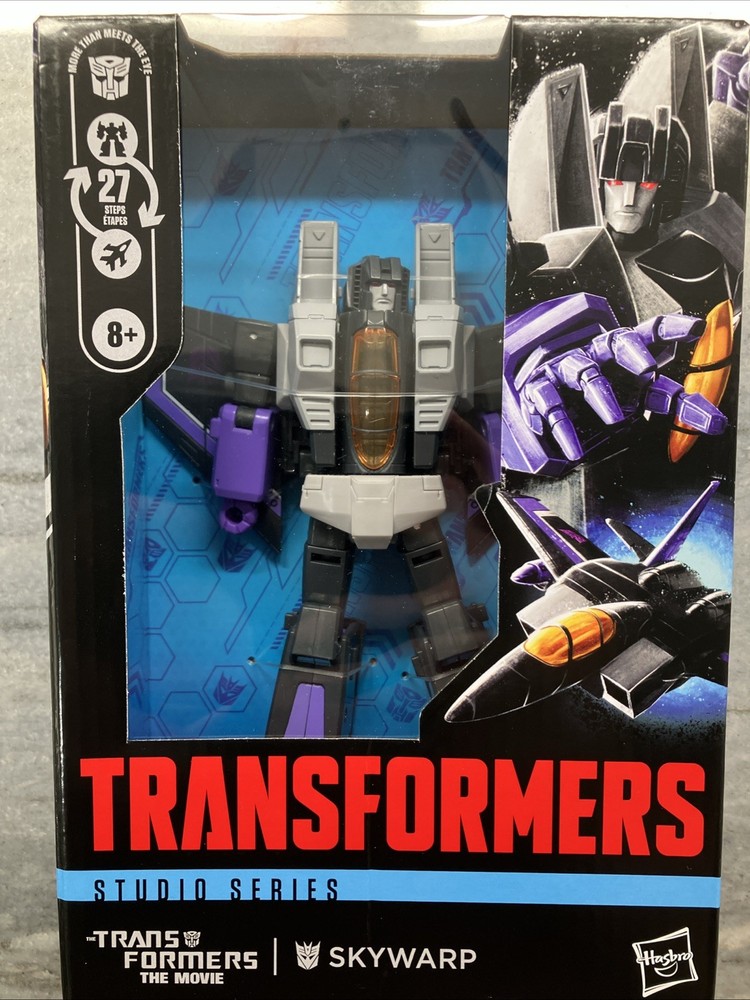 Transformers Studio Series 7 Inch Action Figure Voyager Class Skywarp (in Stock)