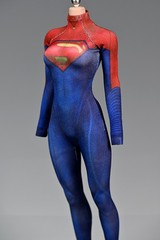 1/6 Elastic Jumpsuit Tight Clothing Fit 12” Female Action Figure