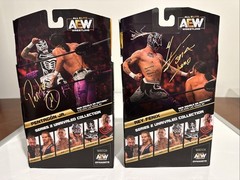 New AEW Unrivaled Series 2 Pentagon Jr (Penta) and Rey Fenix Figures 🔥🔥