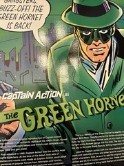 Set Of 2 Playing Mantis Green Hornet & KATO Captain Action Exclusive Figures !