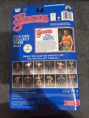 WWE Mattel Superstars Jake The Snake Roberts LJN Retro Wave 3 Blue Card DAMAGED