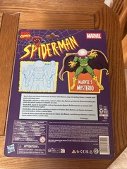 Marvel Legends Mysterio Retro Cardback 6″ Spider-Man Animated Walmart Exclusive