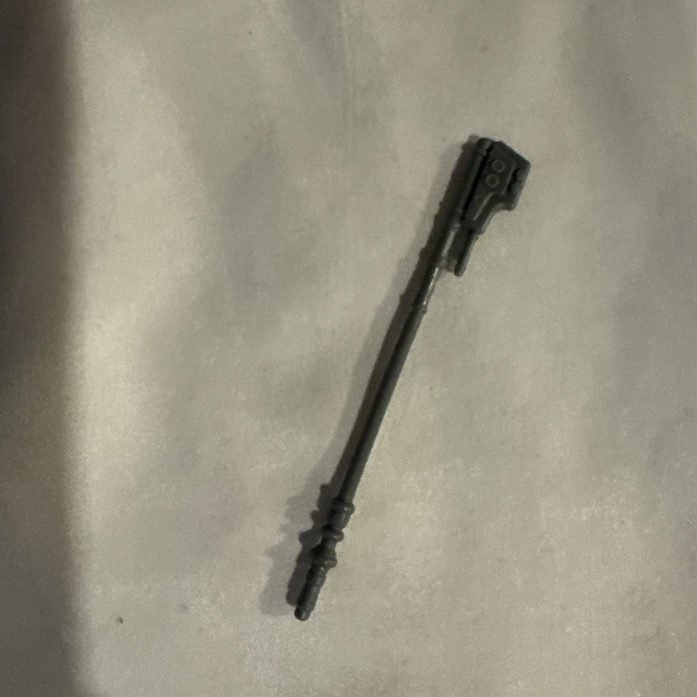 VINTAGE STAR WARS ROTJ 1985 BARADA YAK FACE NIKTO SPEAR STAFF WEAPON ACCESSORY