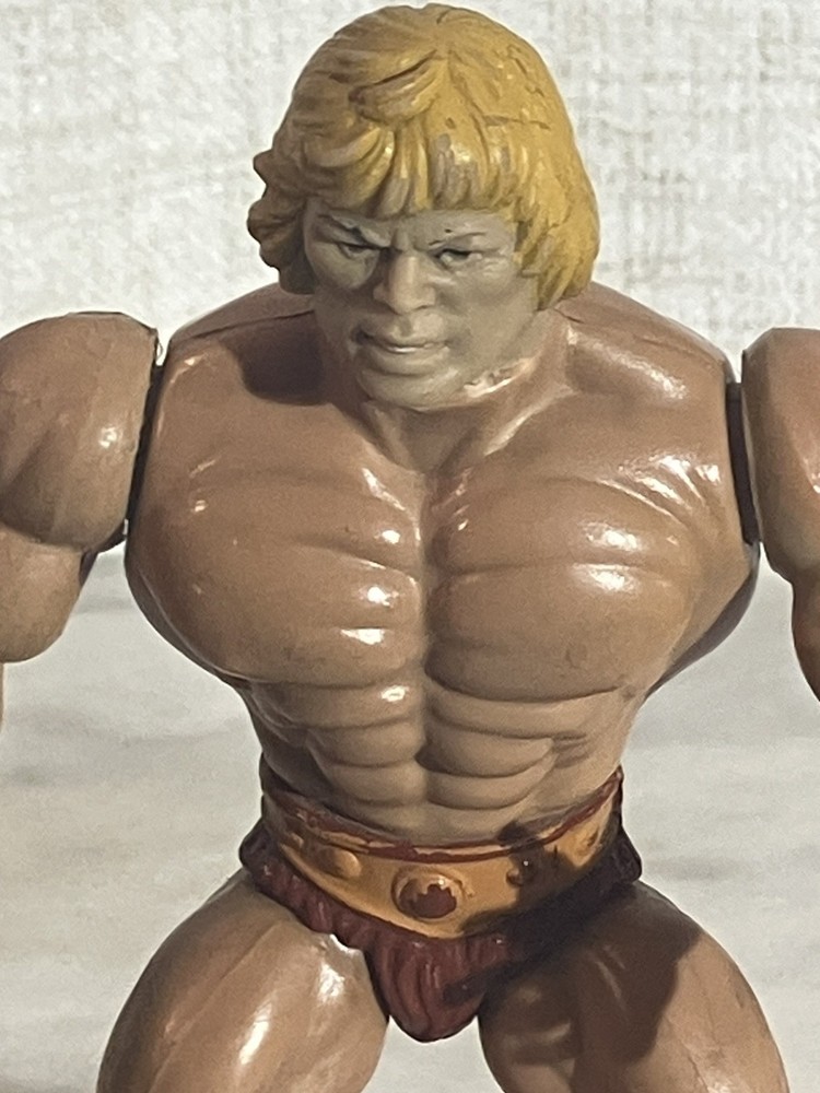 He-man Masters of the universe vintage made in mexico 1981 motu Soft Head
