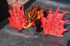 3D Printed How to Train Your Dragon Multicolor PLA Fully Articulated Custom