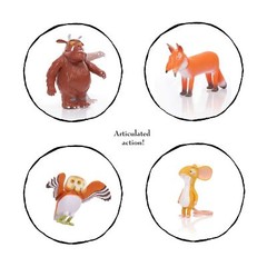 Gruffalo Toy Figure Playset Articulated Characters for Kids Includes Mouse Ow…