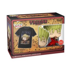 Funko Pop & Tee Trigun – Vash (Donuts) (Gamestop Exclusive) XL Shirt