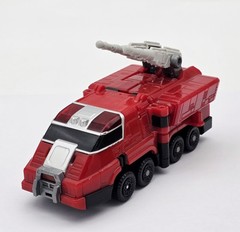Vintage 1997 Power Rangers Lightspeed Rescue Deluxe Pyro Fire Truck Megazord