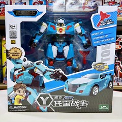 Color Box Tobot Transform Car Action Doll MINI Warrior Car Children’s Gift