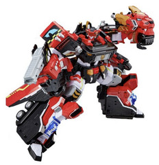 Metal Cardbot W Blaion Transformer Fire Ladder Truck Robot Toy 2025 Korea NEW