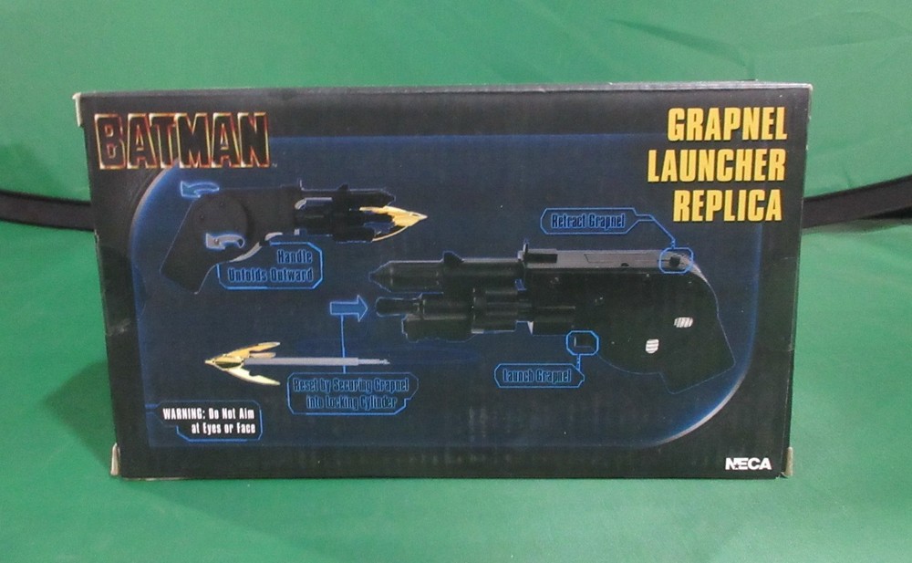 NECA Batman 1989 Series Prop Grapnel Launcher Replica New