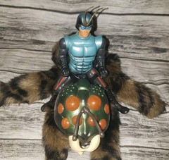 1984 Coleco Sectaurs Zak & Furry Bitaur Bug