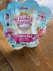 RARE NEW Disney Whisker Haven Tales Palace Pets Pop&Stick Series1 Sealed Bag!