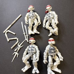 Playmates 35 Years Of TMNT Original Comic Book Series Black & White 4 Pack