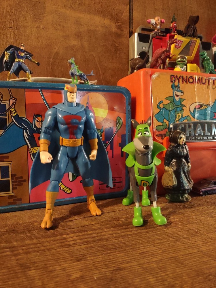 Toynami DYNOMUTT & Blue Falcon Deluxe Box Set 2003 Hanna-Barbera No Accessories
