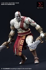 IN STOCK SIGMA STUDIOS GOW-01A The God Kratos Ghost of War 1/12 Figure