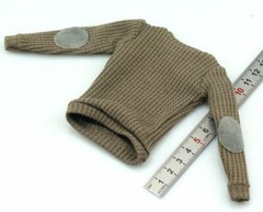 C001-1 1/6 Scale Soldier Elbow Patch Sweater Model for 12″ Figure Doll Toys