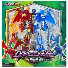 SUPER10 DRAGONIUS Double Dragon Transformer Robot Action Toy Super Ten 2022
