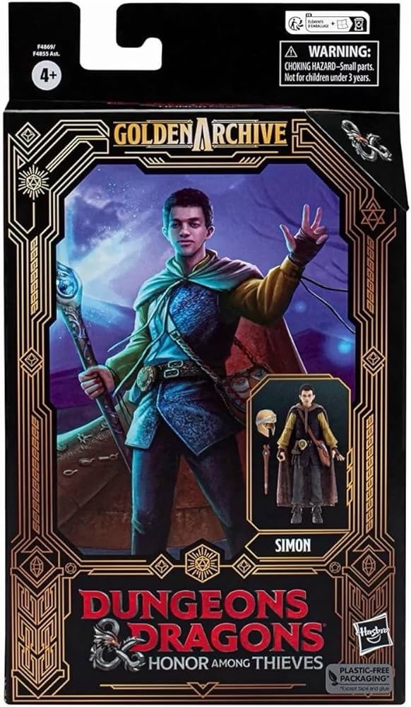 Dungeons & Dragons: Honor Among Thieves – Simon, Golden Archive 6″ Action Figure