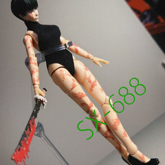 New Custom 1/12 Painted Jujutsu Kaisen Maki Zenin 6″ Action Figure