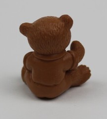 1986 IDA BOHATTA Rubbery BEAR Figure German Vintage Bully 1.4″ (3.5 cm.) #7