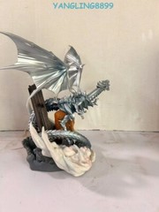 YU-GI-OH! Blue-Eyes White Dragon PVC Statue Anime Monster Model Collectible 38cm