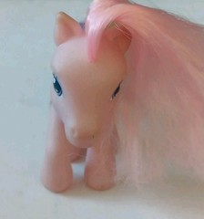 My Little Pony Fluttershy II Purple 2002 Vintage Hasbro G3 MLP Rainbow Hair