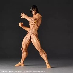 Kaiyodo Revoltech Amazing Yamaguchi ATTACK TITAN Figure Toy with Bonus Parts New