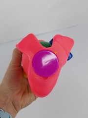 Vintage 1990’s Barney Piggy Bank (Pink Color) Back to School