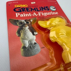 Vintage Gremlins Gizmo Paint a Figurine Figure 1984 Hasbro *NEW SEALED *READ
