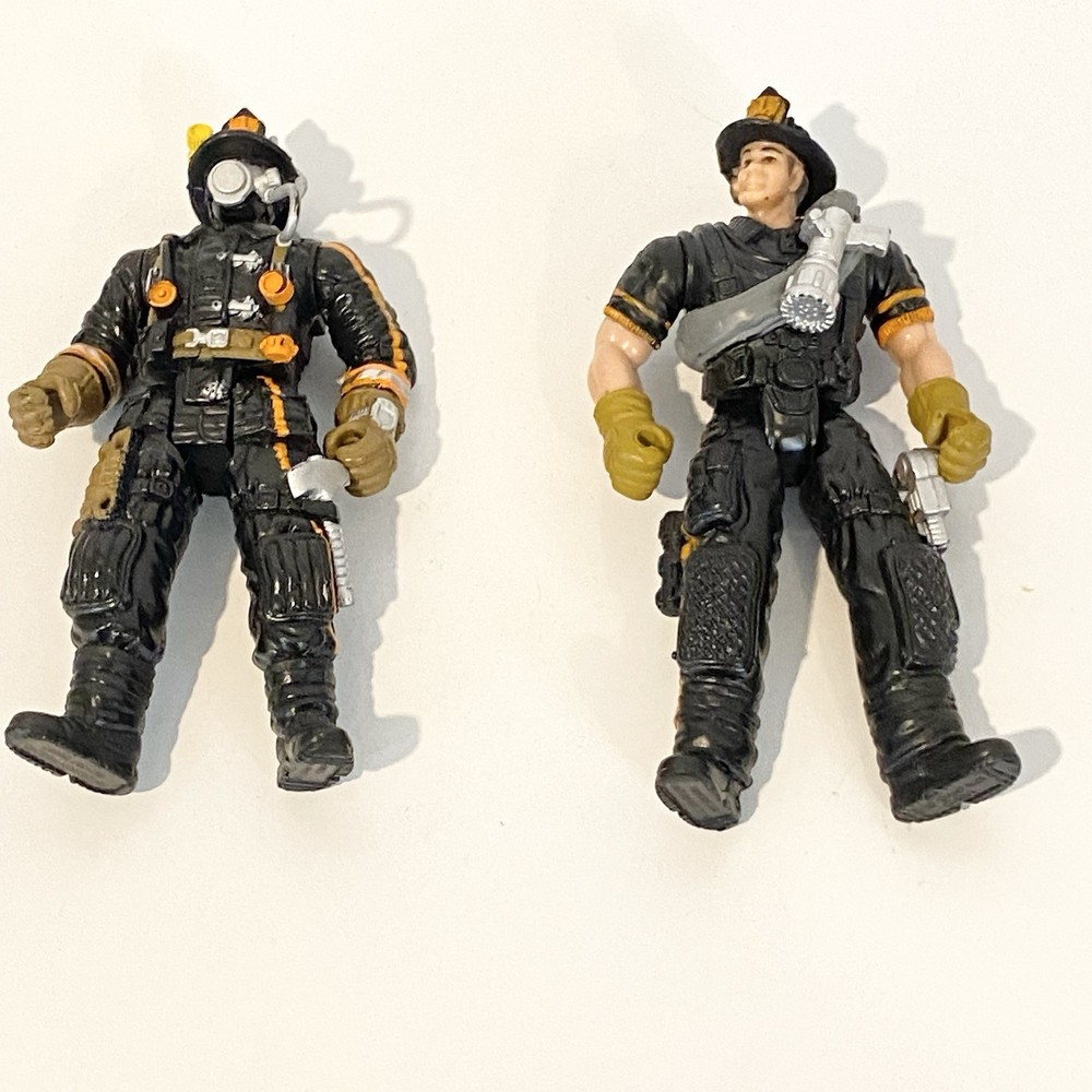 Fireman Figures Chap Mei Firefighter Action NO Accessories Fire Chief