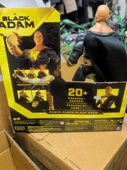 12″ Talking Black Adam The Rock 1st Edition 20 Phrases Power Punch Figure New!!