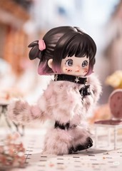 Nommi Forest Kingdom Pink-Lnk Leopard 9.8In Plush Pendant Action Figure In Stock