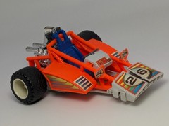 Vintage 1986 Kenner Original M.A.S.K. Vehicle FIREFLY Incomplete w Figure & Mask