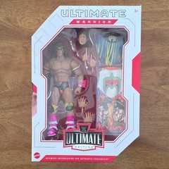 WWE Mattel Ultimate Edition The Ultimate Warrior Action Figure w/ Accessories
