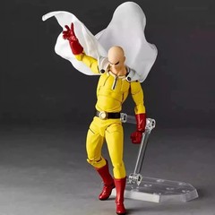 Revoltech Kaiyodo One Punch Man Saitam NR099 Deluxe Version Anime Action Figure