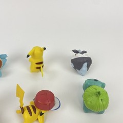Pokemon Mixed Figures Pikachu Squirtle Bulbasaur Lot of 8 Loose