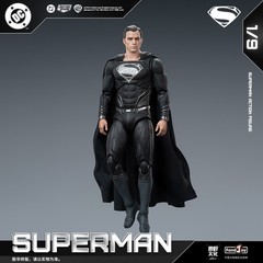 [In Stock] HIPLAY Fondjoy Black Superman 2.0 DC1026 Action Figure