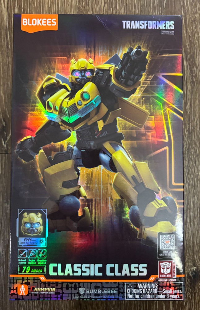 Blokees Classic Class DOTM Transformers Bumblebee Model Kit Action Figure