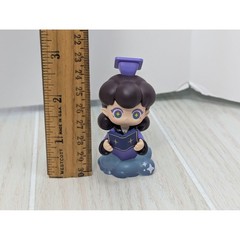 Top Toy Vera Hiding Elf Library Librarian History of Magic Purple Figure Book