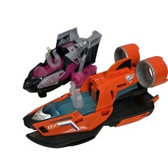 Paw Patrol The Mighty Movie Zuma and Skye Jet Boat Vehicle Lights and Sounds